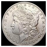 1884-S Morgan Silver Dollar CLOSELY UNCIRCULATED