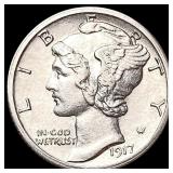 1917-S Mercury Dime UNCIRCULATED