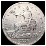 1876-S Silver Trade Dollar LIGHTLY CIRCULATED