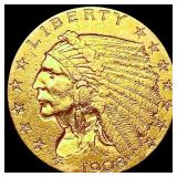 1908 $2.50 Gold Quarter Eagle HIGH GRADE