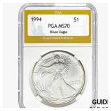 1994 Silver Eagle PGA MS70