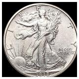 1918-S Walking Liberty Half Dollar CHOICE AU