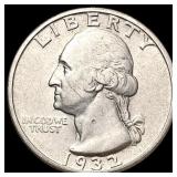 1932-D Washington Silver Quarter CLOSELY