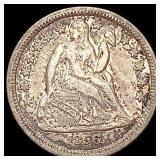 1856-O Seated Liberty Dime NEARLY UNCIRCULATED