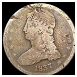 1837 Capped Bust Half Dollar NICELY CIRCULATED