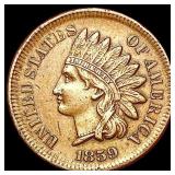 1859 Indian Head Cent CLOSELY UNCIRCULATED