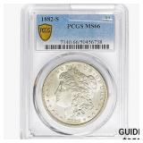 1882-S Morgan Silver Dollar PCGS MS66