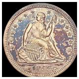 1855 Seated Liberty Quarter CLOSELY UNCIRCULATED