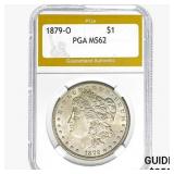 1879-O Morgan Silver Dollar PGA MS62