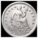 1854-O Seated Liberty Half Dime UNCIRCULATED