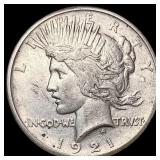 1921 Silver Peace Dollar LIGHTLY CIRCULATED