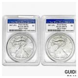 [2] 2017-W Silver Eagle PCGS MS70