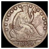 1854-O Seated Liberty Half Dollar NICELY