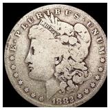 1882-O/S Morgan Silver Dollar LIGHTLY CIRCULATED