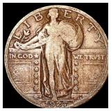 1927-S Standing Liberty Quarter LIGHTLY