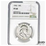 1962 Franklin Half Dollar NGC PF68