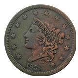 1838 Coronet Head Large Cent