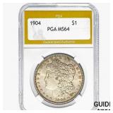 1904 Morgan Silver Dollar PGA MS64