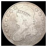 1818 Capped Bust Half Dollar NICELY CIRCULATED