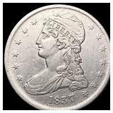 1837 Capped Bust Half Dollar CLOSELY UNCIRCULATED