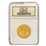 1894 $10 Gold Eagle NGC MS62