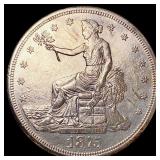 1875-S Silver Trade Dollar UNCIRCULATED