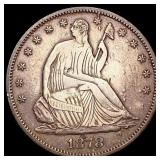 1878-CC Seated Liberty Half Dollar LIGHTLY