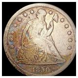 1850-O Seated Liberty Dollar LIGHTLY CIRCULATED