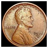 1914-D Wheat Cent LIGHTLY CIRCULATED