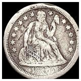 1850-O Seated Liberty Dime NICELY CIRCULATED