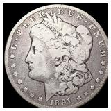 1881-CC Morgan Silver Dollar NICELY CIRCULATED