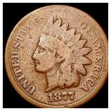 1877 Indian Head Cent NICELY CIRCULATED