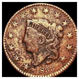 1833 Coronet Head Large Cent HIGH GRADE