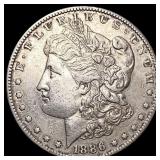 1886-S Morgan Silver Dollar CLOSELY UNCIRCULATED