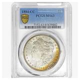 1884-CC Morgan Silver Dollar PCGS MS63