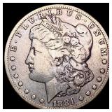 1881-CC Morgan Silver Dollar LIGHTLY CIRCULATED