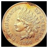 1866 Indian Head Cent HIGH GRADE