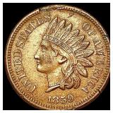 1859 Indian Head Cent CLOSELY UNCIRCULATED