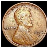 1914-D Wheat Cent LIGHTLY CIRCULATED