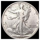 1917-S Walking Liberty Half Dollar CLOSELY