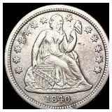 1840 Seated Liberty Dime CLOSELY UNCIRCULATED