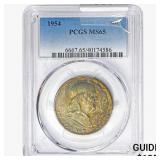 1954 Franklin Half Dollar PCGS MS65