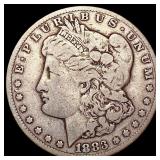 1883-CC Morgan Silver Dollar NICELY CIRCULATED