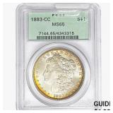 1883-CC Morgan Silver Dollar PCGS MS65