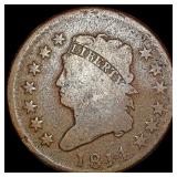 1814 Coronet Head Large Cent NICELY CIRCULATED