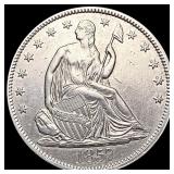 1857 Seated Liberty Half Dollar UNCIRCULATED