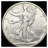 1918-S Walking Liberty Half Dollar CLOSELY