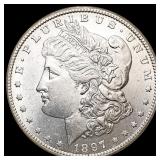 1897-S Morgan Silver Dollar UNCIRCULATED