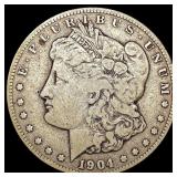 1904-S Morgan Silver Dollar NICELY CIRCULATED