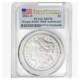 2021-S Morgan Silver Dollar PCGS MS70